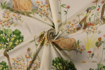 Exclusive Lady McElroy Reaping The Benefits - Cotton Marlie-Care Lawn - Remnant - 3m