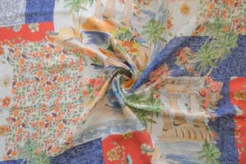 Lady McElroy Rhoda - Nicole Voile Lawn - Remnant -3m