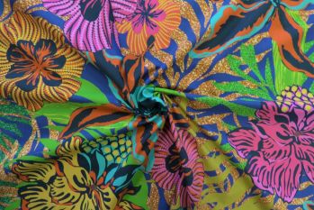 Lady McElroy Rivera Walk - Viscose Challis Lawn - Remnant - 2m