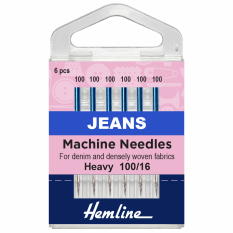 Hemline Jeans Machine Needles - Heavy 100/16