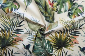 Lady McElroy Savannah - Stretch Cotton Candess Drill - Remnant - 3m