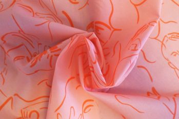 Lady McElroy Sign of the Times - Watermelon - Remnant - 4m