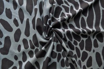 Lady McElroy Slate Pebbles - Ella Chambray - Remnant - 3m