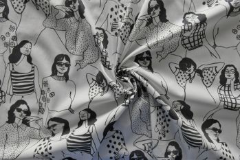 Lady McElroy Something Sophisticated - Cotton Marlie Lawn Faulty Remnant - 3M