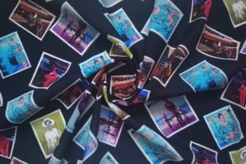 Lady McElroy - Forever Memories - Teal - Cotton Pure Lawn