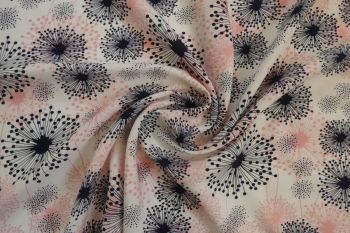 Lady McElroy - Starry Canopy - Ivory - Viscose Challis Lawn