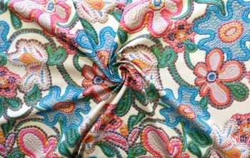 Lady McElroy Stitched With Love - Marlie-Care Lawn - Remnant - 3m