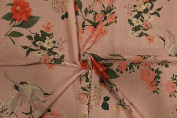 Lady McElroy Storking Beauty - Dusky Rose Rickardi Lawn - Remnant - 3m