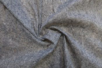 Pinstripe Charcoal Grey Marl Iron-On Interfacing