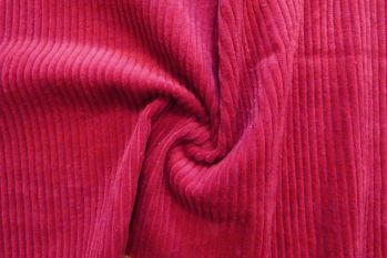 Lady McElroy Dakota - 4.5 Wale Non-Stretch Jumbo Corduroy-Deep Red - Remnant - 2.2m