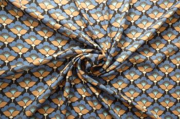 Lady McElroy Train Feathers - Viscose Rickardi Lawn - Remnant - 2m