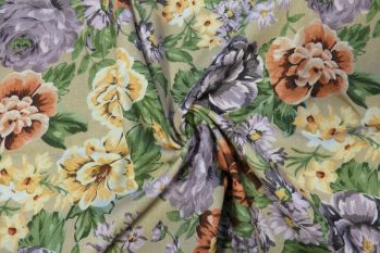 Lady McElroy Trentham Gardens - Ella Chambray - Remnant - 3.2m