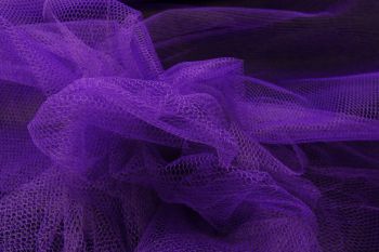 Plain Dress Net-Violet