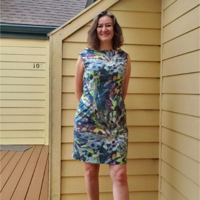 Egret Tank and Dress – The Sewing Revival
